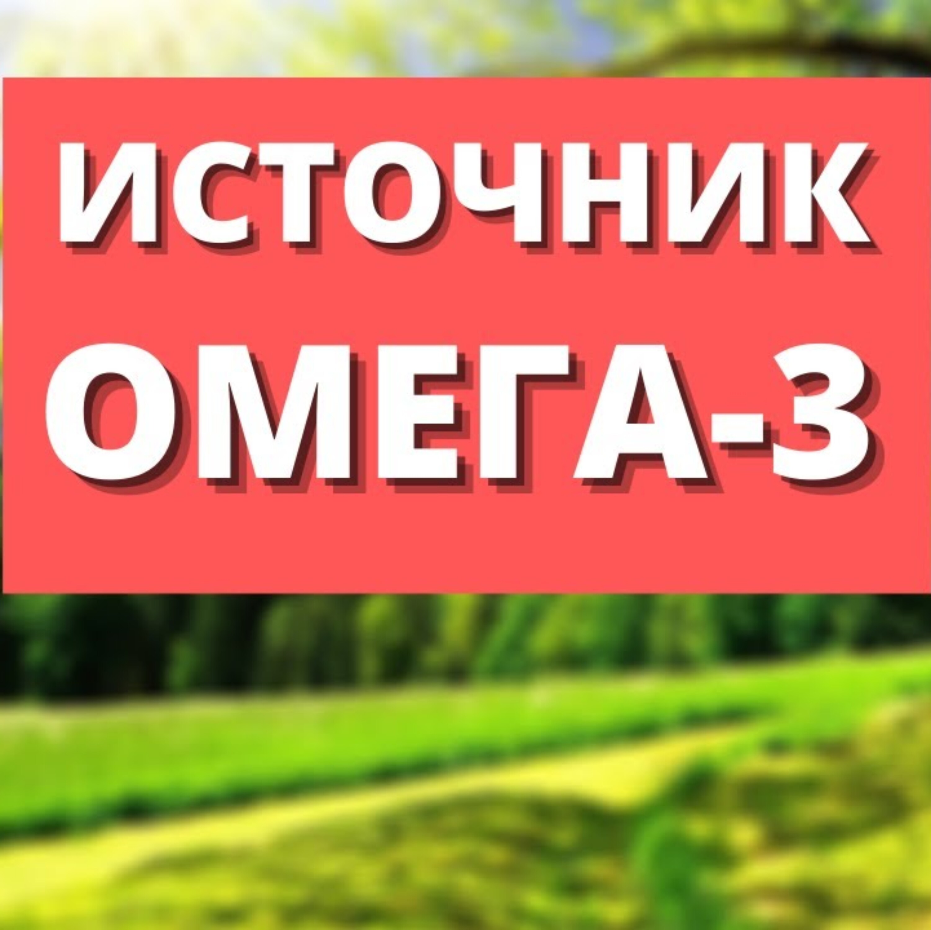 Омега-3 — важность для здоровья организма.